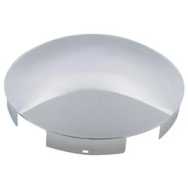 Roadpro RPFHC6N 8.5 .in Chrome Front Cap/1 .in Lip/6 Un