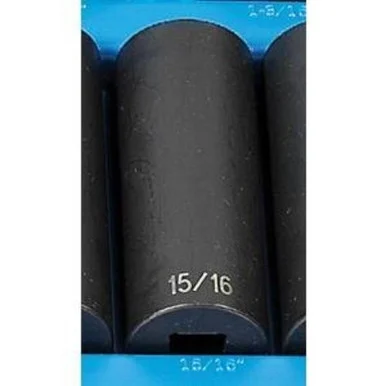 Grey Pneumatic 2130D 1/2" Drive X 15/16" Deep - 12 Point Socket