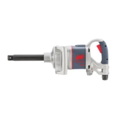 Ingersoll Rand 2850MAX-6 1 Inch Air Impact Wrench, 6 Inch Ext Anvil, 2100 Ft-lb Torque, Friction Ring-thru-hole Retainer, D-handle Inside Trigger IRT2850MAX6