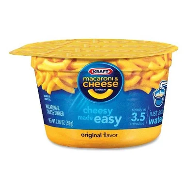 Kraft Foods Easymac Cup - Microwavable - Original - Cup - 2.05oz - 10 / Carton - Marjack Mjk-10870 (mjk10870)