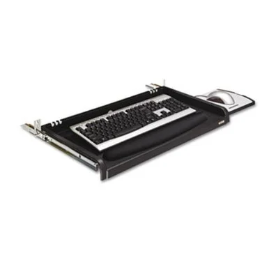 3m KD45 Under Desk Keyboard Drawer, 23w X 14d, Black