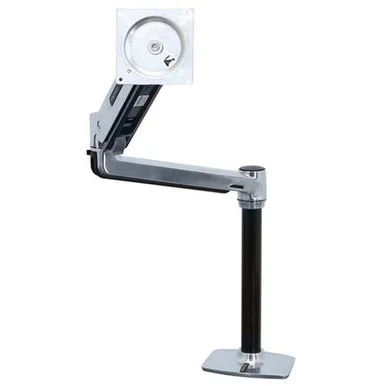 Ergotron Mounting Arm For Flat Panel Display - 46" Screen Support - 30 Lb Load Capacity - Aluminum - Polished Aluminum (45-384-026)