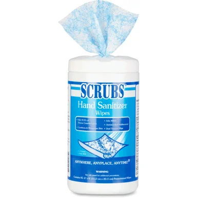 SCRUBS Hand Sanitizer Wipes (90985ct) - ITW Linx