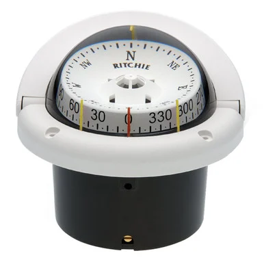 Ritchie Compass 3925019 Sale - Ritchie Hf-743w Helmsman Compass - Flush Mount - White