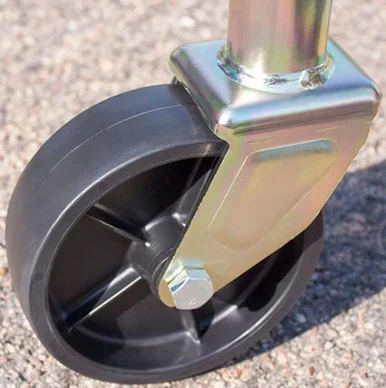 Dutton 6806 Poly Wheel with Bolt - Dutton Lainson