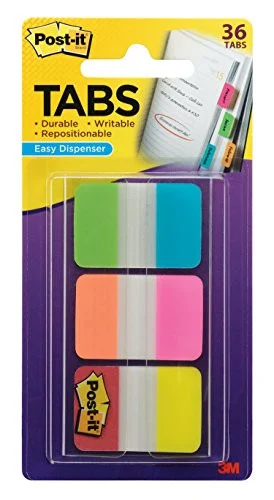 3m 686-ALOPRYT Tabs,postit,alternating,ast