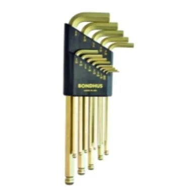 Bondhus 37937 Corp. Ballend L-wrench Inch Set 13 Sizes .050 Thru 3/8" 37937_43