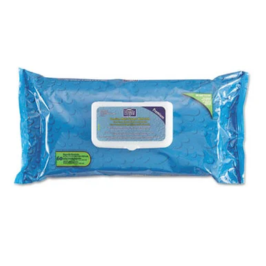 Nice-Pak NICJ14143 Hygea Adult Wash Cloths, 9 1/2 X 11 1/2, White, 60 Wipes/tub, 6 Tubs/carton