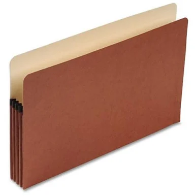 Pendaflex 3-1/2" Exp Legal Redrope File Pockets - Legal - 8.50" Width X 14" Length Sheet Size - 700 Sheet Capacity - 3.50" Expansion - Redrope, Manila, Red Fiber - Redrope - 1 Each (s26e)