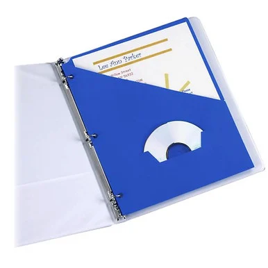 Pendaflex Slash Pocket Project Folder - Letter - 8.50" X 11" - 3.50" Expansion - 11 Pt. - Blue - 25 / Pack (ESS32902)