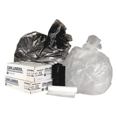 Integrated Bagging Systems VALH3660N12 High-density Can Liner, 36 X 58, 55-gallon, 13 Micron Equivalent, Clear, 25/roll