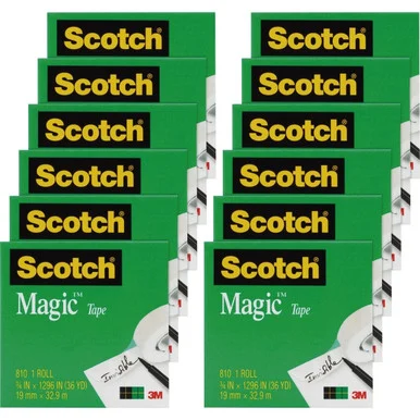 Scotch Magic Tape (810341296pk) - 3m
