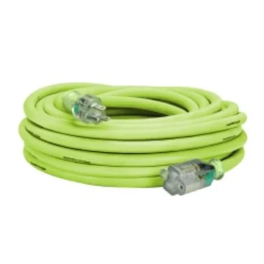 Legacy Manufacturing FZ512930 Flexzilla Pro Extension Cord, 10/3 Awg Sjtw, 50', Outdoor, Lighted Plug