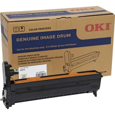 Oki 30K Yellow Image Drum for C612 (46507301) - OkiData