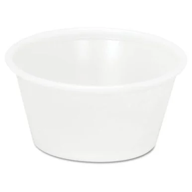 Pactive YS200 Plastic Soufflé/portion Cups, 2oz, Translucent, 200/bag, 12 Bags/carton