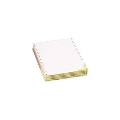 Sparco Continuous Paper - For Dot Matrix Print - Letter - 8.50" X 11" - 15 Lb - 900 / Carton - Assorted (SPR01386)