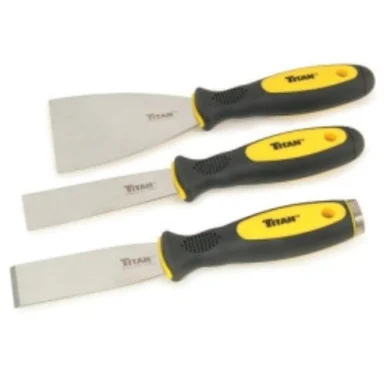 Titan 17000 Tool 3-piece Ergonomic Handle Scraper Set