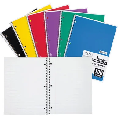 Mead One-subject Spiral Notebook (06622bd)