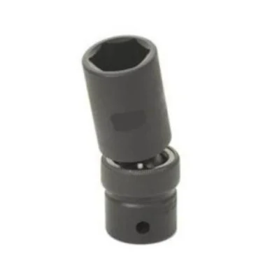 Grey Pneumatic 2013UMD 1/2" Drive X 13mm Deep Universal Socket 6 Point - Black
