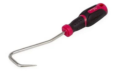 Lisle 80290 Hose Remover, With Short, Double Offset Hook, For Hoses, Moldings, Clips And O-rings, Comfort Grip 80290_45