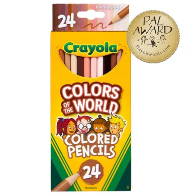 Crayola Colors of the World Colored Pencil (cyo-684607)