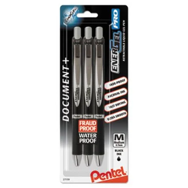 EnerGel PRO Retractable Liquid Gel Ink Pens (blp77bp3a) - Pentel