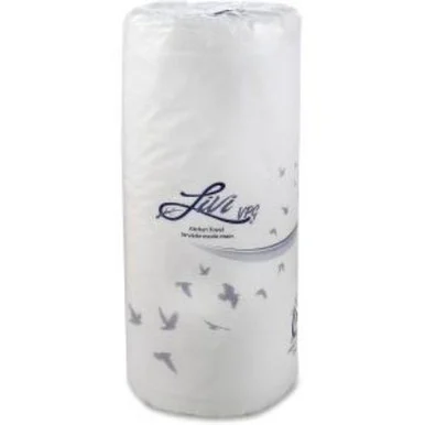 Livi Two-ply Kitchen Roll Towel - 2 Ply - 9" X 11" - 85 Sheets/roll - White - Fiber - Absorbent, Eco-friendly, Soft, Embossed - For Kitchen - 30 / Carton (sol-41504)
