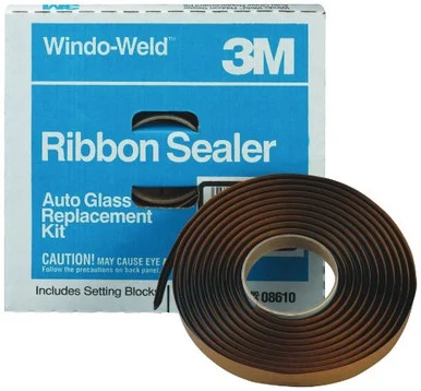 3m 08612 Window-weld Round Ribbon Sealer, 3/8" X 15'