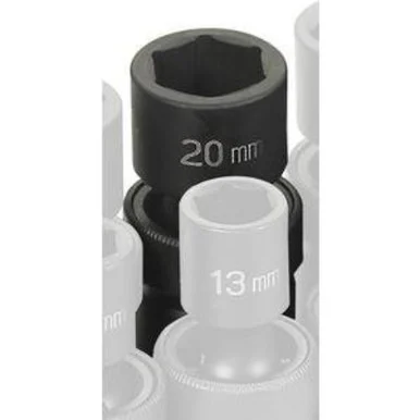 Grey Pneumatic 2020UM 1/2" Drive X 20mm Standard Universal Socket