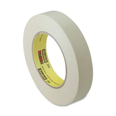 Scotch Masking Tape - 1" Width X 60 Yd Length - 3" Core - 1 / Roll - Cream (MMM2341)