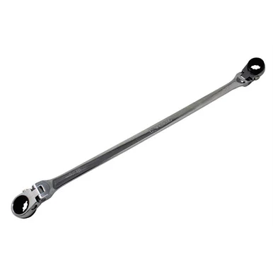 K Tool International XDRF91658 Wrench Double Box Ratcheting Reversible 9/16 Inch X 5/8 Inch Universal Spline 90 Tooth MTNRF91658