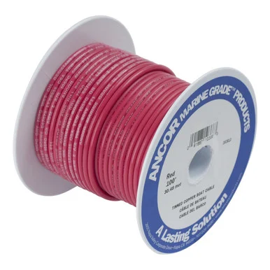 Ancor 102850 Wire, 500' #16 Tinned Copper, Red