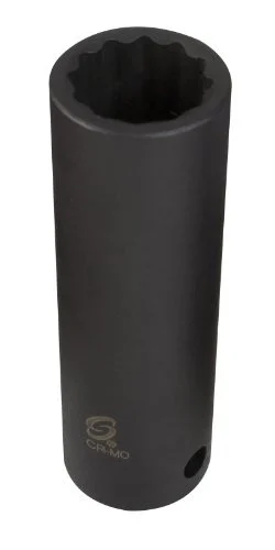 Sunex 267219 Tools 1/2 In. Drive 12-point 19 Mm Deep Impact Socket