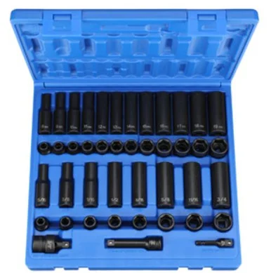Grey Pneumatic 1243RD 3/8" Drive 43 Piece Standard/deep Sae/metric Set