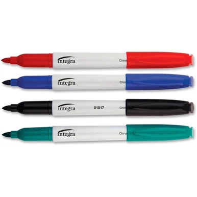 Integra Bullet Tip Dry-erase Whiteboard Marker Set (ita-01019)
