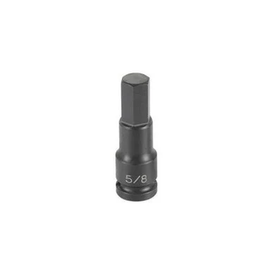 Grey Pneumatic 2911M 1/2" Drive Metric Hex Driver Impact Socket 11mm