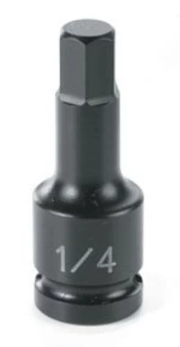 Grey Pneumatic Corp. 9904F 1/4" Drive X 1/8" Hex Driver