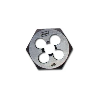 Irwin Industrial 9440 High Carbon Steel Hexagon 1" Across Flat Die 7/16"-20 Nf
