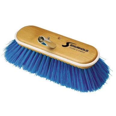 Shurhold 975 10" Extra-soft Deck Brush - Blue Nylon Bristles 975_92