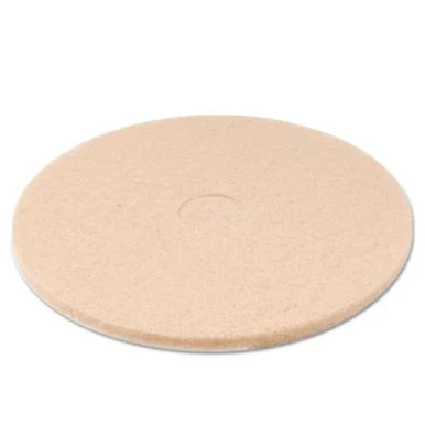 Boardwalk PAD4020ULT Ultra High-speed Floor Pads, Ultra Champagne, 20" Diameter, 5/carton