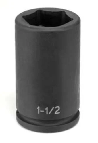 Grey Pneumatic 3048DB 3/4" Drive Budd Wheel Impact Socket - 1-1/2" Limited Hex