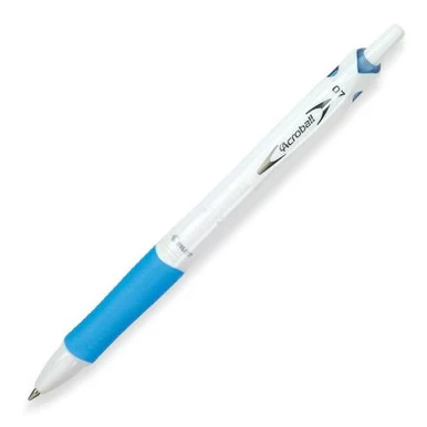 Pilot Acroball Ballpoint Pen - Fine Pen Point Type - 0.7 Mm Pen Point Size - Black Ink - White Barrel - 1 Each (PIL31850)