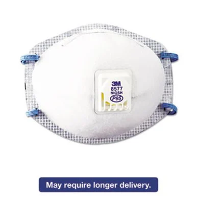 3m 8577 Particulate Respirator 8577, P95, 10/box