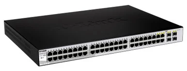 D-Link DGS-1210-52 Websmart Gigabit Switch with 48 1000Base-T and 4 SFP Ports - 48 Ports (DGS121052_2) DGS121052_2