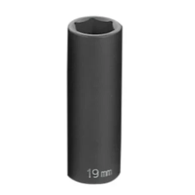 Grey Pneumatic 2019MD 1/2" Drive Metric Deep Impact Socket 19mm