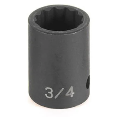 Grey Pneumatic 2114R 1/2" Drive X 7/16" Standard - 12 Point Socket