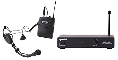 Gemini UHF-01HL: Wireless Microphone System (uhf01hlf1)