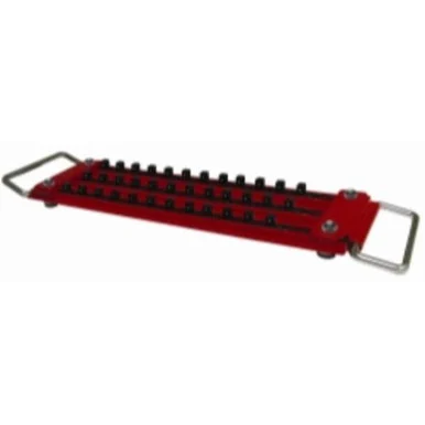 Mechanics Time Saver LASTRAY38 3-row 3/8 In. Drive Lock-a-socket Tray