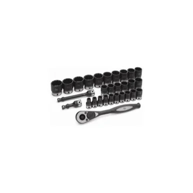 Grey Pneumatic 82229M 29 Piece 1/2" Drive Metric 12 Point Duo-socket Set