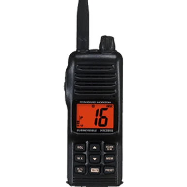 Standard Horizon HX380 Handheld VHF Radio 5W With Land Mobile Channels